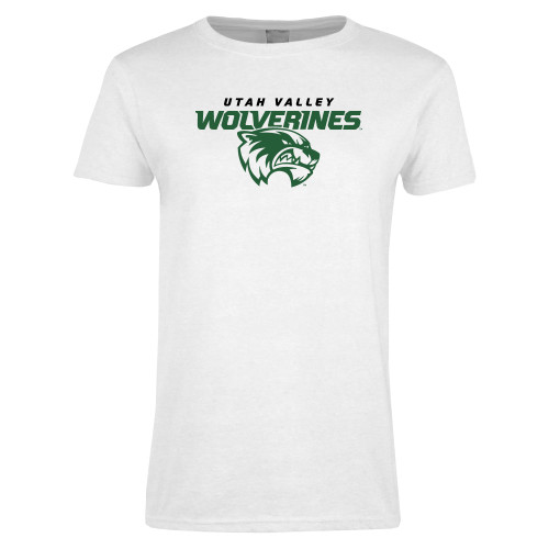 Main Image for  Womens White Short Sleeve Tee