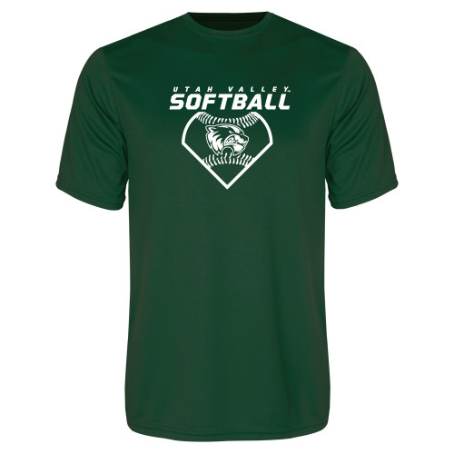 Main Image for  Dark Green Performance Tee