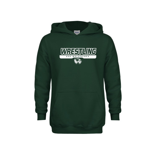 Main Image for  Youth Dark Green Fleece Hoodie