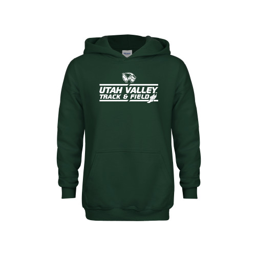 Main Image for  Youth Dark Green Fleece Hoodie