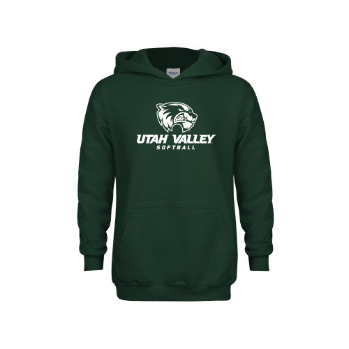 Main Image for  Youth Dark Green Fleece Hoodie