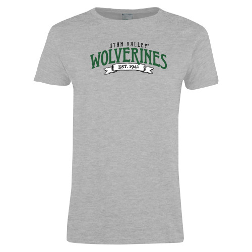 Main Image for  Womens Grey Short Sleeve Tee