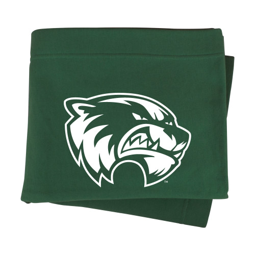  Dark Green Sweatshirt Blanket - Primary Logo
