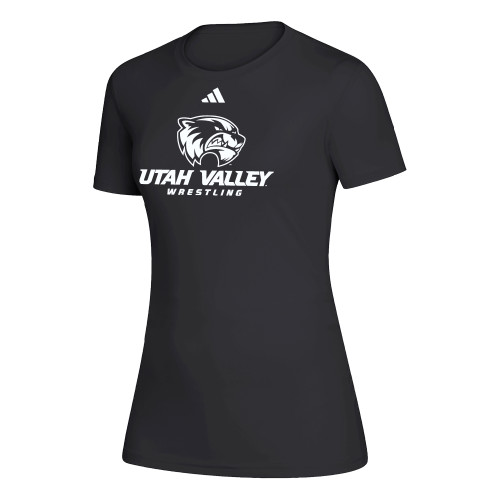  Adidas Womens Black Creator Performance Tee - Adidas - Utah Valley Wrestling