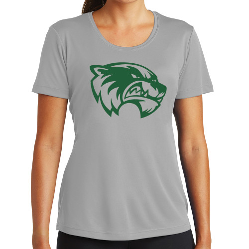 Main Image for  Womens Grey Performance Short Sleeve Tee