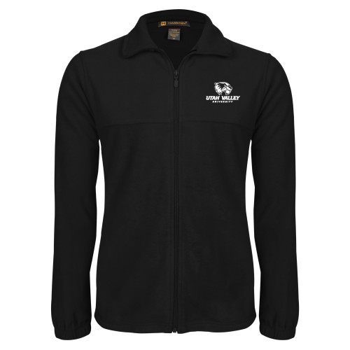  Black Fleece Full Zip Jacket - Utah Valley University