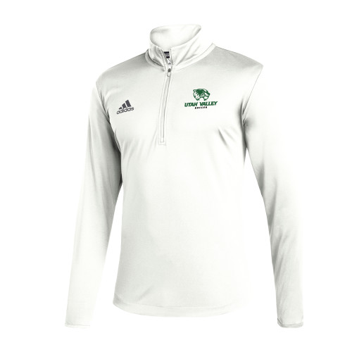  Adidas White Entrada 1/4 Zip - Soccer