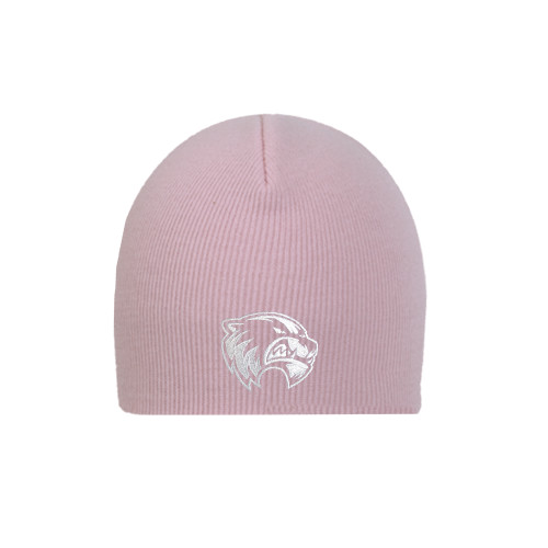  Pink Knit Beanie - Primary Logo