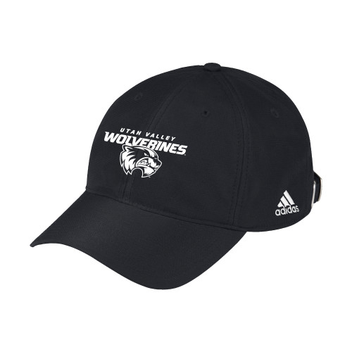 Adidas Black Performance Slouch Hat - Secondary Logo