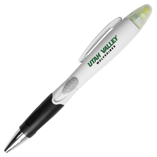  Blossom White Pen/Highlighter - Utah Valley Word Mark