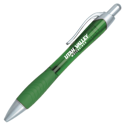  Metallic Mykonos Green Pen - Utah Valley Word Mark