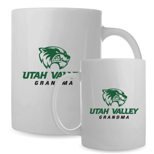  Full Color White Mug 15oz - Utah Valley Grandma