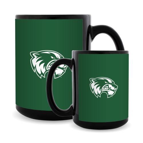  Full Color Black Mug 15oz - Primary Logo
