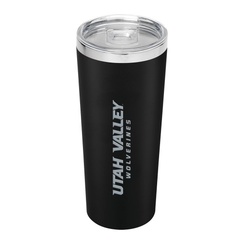 Thor Vacuum Insulated Black Tumbler 22oz - Utah Valley Word Mark Engraved