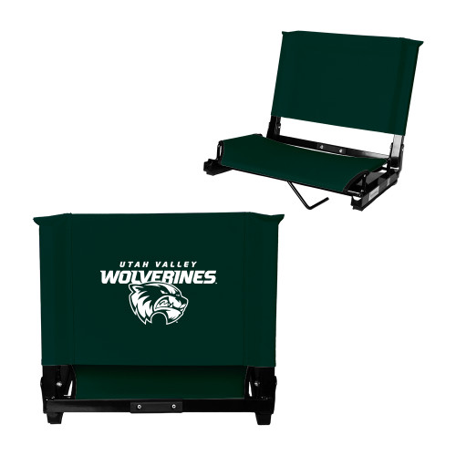  Stadium Chair Dark Green - Secondary Logo