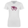 Thumbnail image for  Next Level Womens White Boyfriend Tee