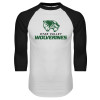 Thumbnail image for  White/Black Raglan Baseball T Shirt