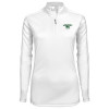 Thumbnail image for  Syntrel Womens White Interlock 1/4 Zip