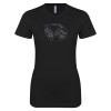 Thumbnail image for  Next Level Womens Black Boyfriend Tee