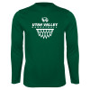 Thumbnail image for  Dark Green Performance Long Sleeve Shirt