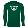 Thumbnail image for  Dark Green Performance Long Sleeve Shirt