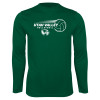 Thumbnail image for  Dark Green Performance Long Sleeve Shirt
