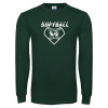 Thumbnail image for  Dark Green Long Sleeve T Shirt