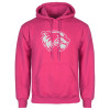 Thumbnail image for  Womens Fuchsia Fleece Hoodie