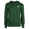 Thumbnail image for  ENZA Womens Dark Green Fleece Full Zip Hoodie