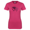 Thumbnail image for  Next Level Womens Fuchsia Boyfriend Tee