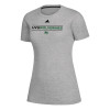 Thumbnail image for  Adidas Womens Medium Heather Grey Creator Performance  Tee
