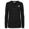 Thumbnail image for  Womens Black VNeck Sweater