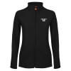 Thumbnail image for  Womens Black Fleece Full Zip Jacket