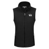 Thumbnail image for  Womens Black Fleece Full Zip Vest