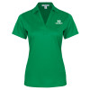 Thumbnail image for  Womens Kelly Green Performance Fine Jacquard Polo