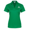 Thumbnail image for  Womens Kelly Green Performance Fine Jacquard Polo