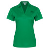 Thumbnail image for  Womens Kelly Green Performance Fine Jacquard Polo
