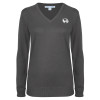 Thumbnail image for  Womens Charcoal Heather VNeck Sweater