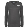 Thumbnail image for  Womens Charcoal Heather VNeck Sweater