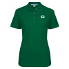 Thumbnail image for  Womens Silk Touch Dark Green Pique Polo