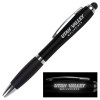 Thumbnail image for  LIGHT UP LOGO Black Stylus Pen