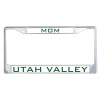 Thumbnail image for  Mom Metal License Plate Frame in Chrome