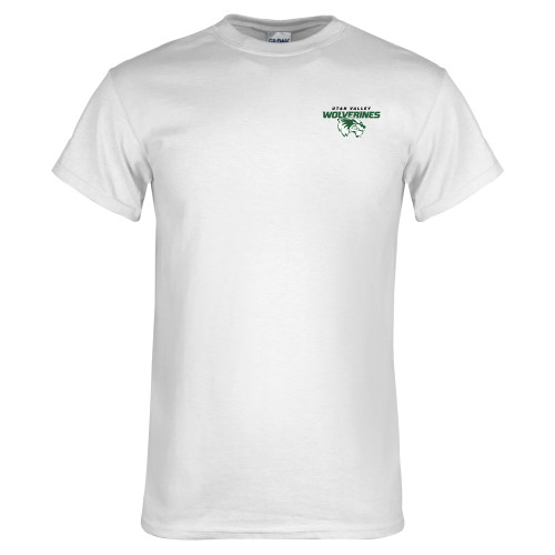  White T Shirt - Secondary Logo