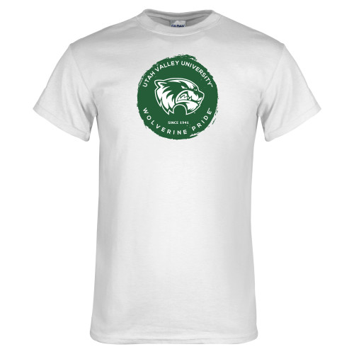  White T Shirt - Wolverine Pride