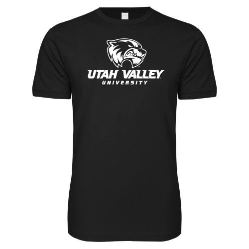  Next Level Black SoftStyle T Shirt - Utah Valley University