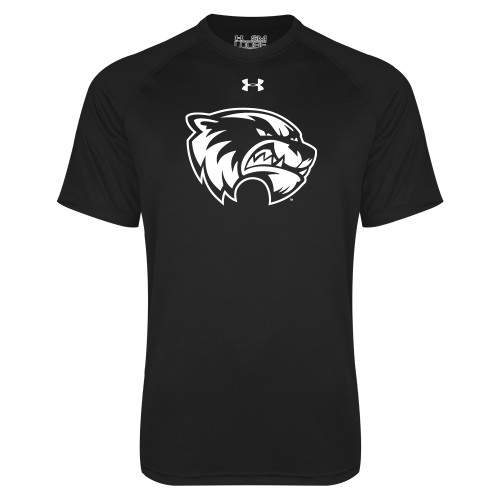  Under Armour Black Tech Tee - Primary Logo