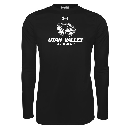  Under Armour Black Long Sleeve Tech Tee - Alumni