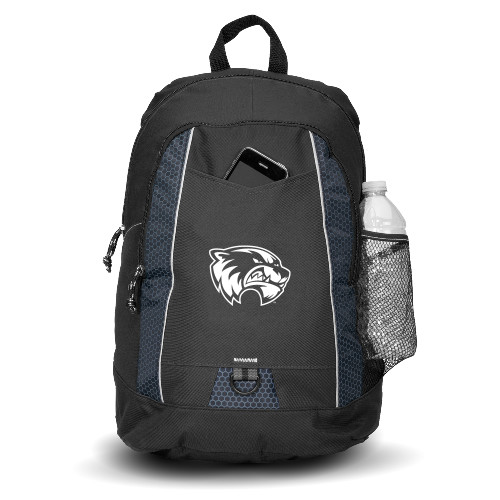  Black Impulse Backpack - Primary Logo