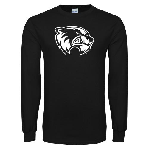  Black Long Sleeve T Shirt - Primary Logo