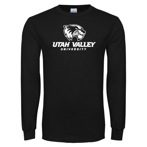  Black Long Sleeve T Shirt - Utah Valley University